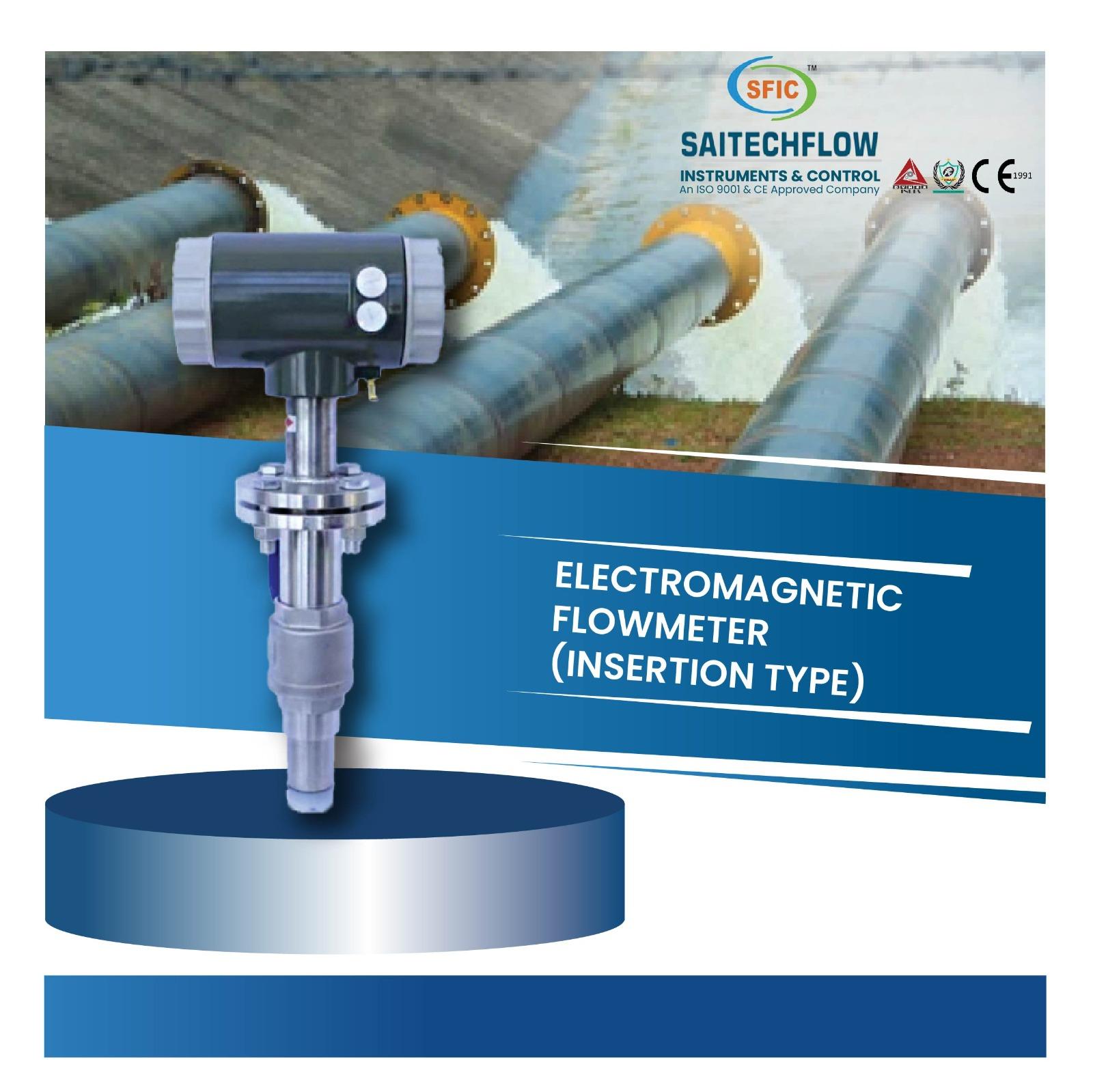ELECTROMAGNETIC FLOW METER (INSERTION TYPE)